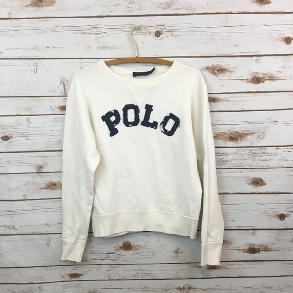 Polo Ralph Lauren Men/'s White//Off White//Weathered White Ivory Hooded T-Shirt